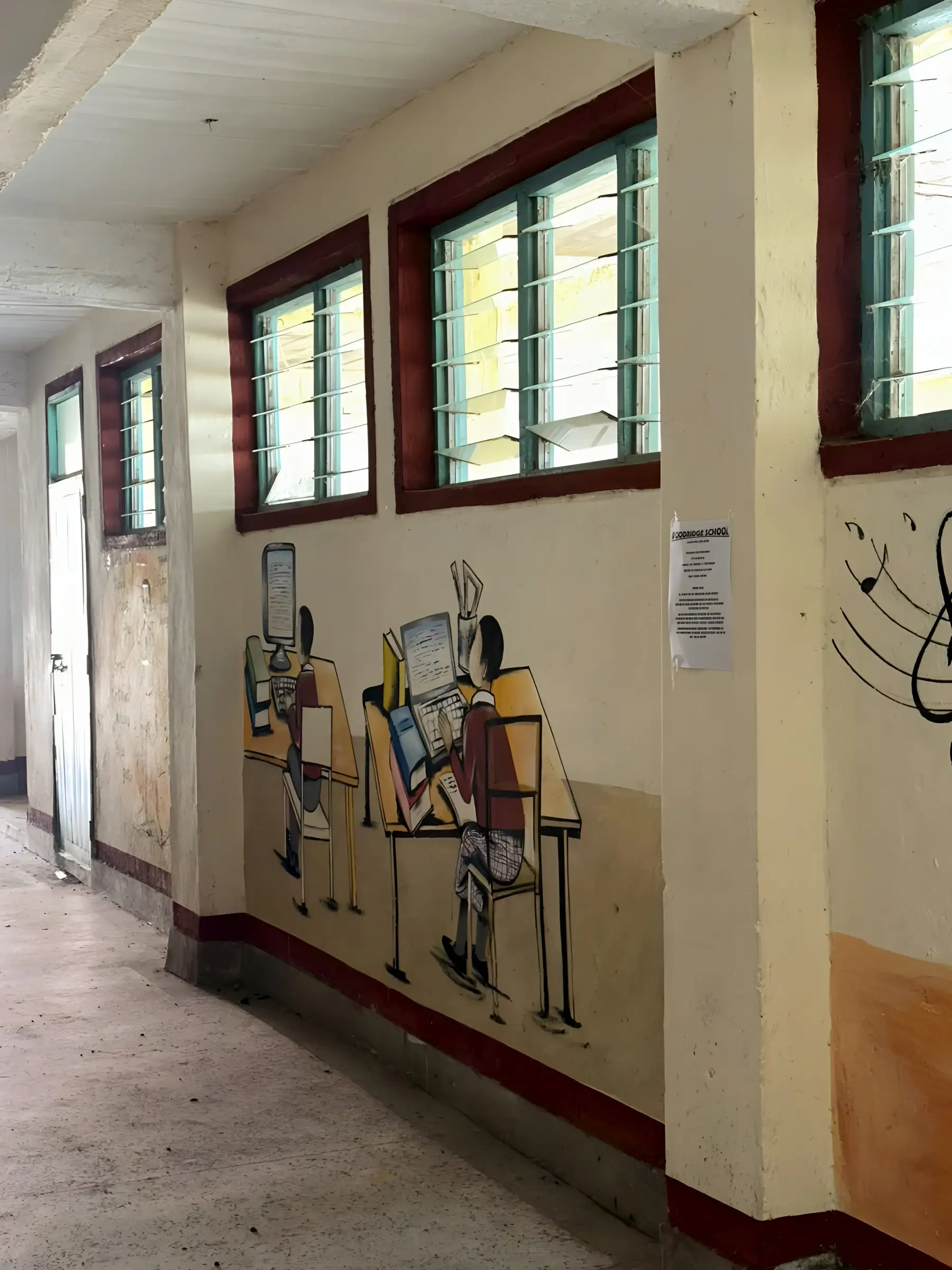 Computer studies mural
